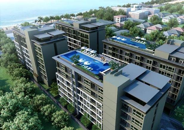The Gallery Condo Джомтьен Экстерьер фото